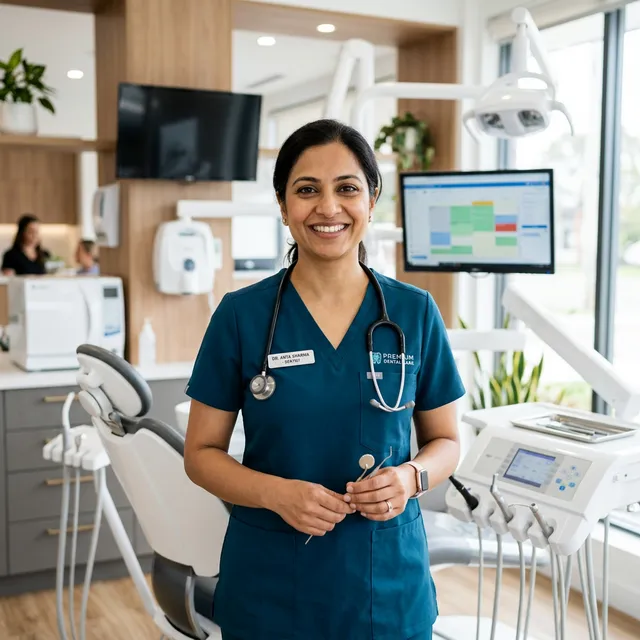 Friendly dentist at AmericanDentalSavers